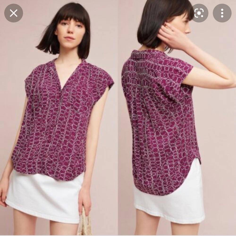 Beautiful MAEVE Anthropologie Raffine blouse